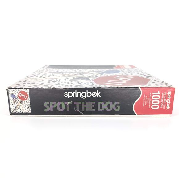 An Authentic Springbok 1000 Interlocking Piece "Spot The Dog" Jigsaw Puzzle -GUC - Picture 5 of 11